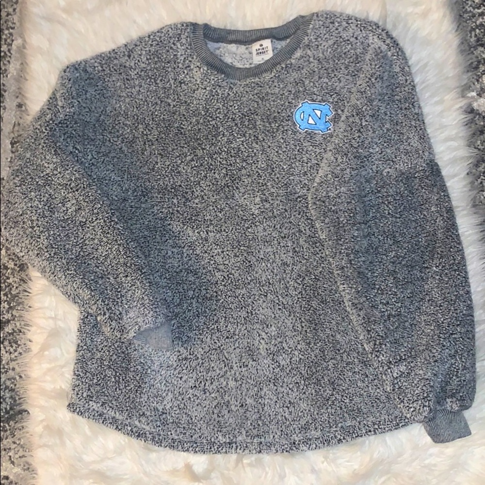 NOrth Carolina tar heels oversized Sherpa